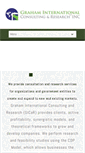 Mobile Screenshot of grahamconsultingandresearch.com