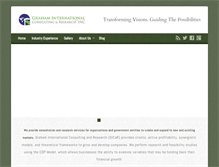 Tablet Screenshot of grahamconsultingandresearch.com